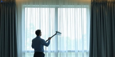 Commercial curtain stain removal service kooyong-vic hotels offices restaurants